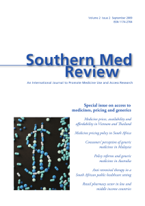 Southern Med Review - Health Action International