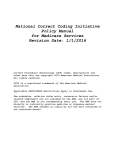 National Correct Coding Initiative Policy Manual for Medicare Services