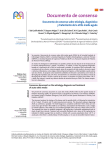 Documento de consenso sobre etiología, diagnóstico y tratamiento