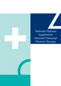 National Diploma Supplement National