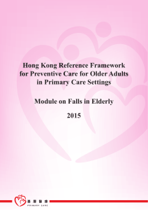 Module on Falls in Elderly