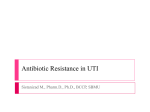 Antibiotic Resistance in UTI