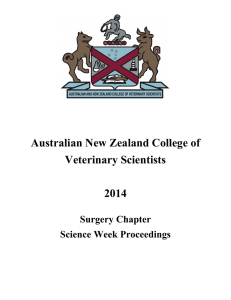 HERE - Australian College of Veterinary Scientists