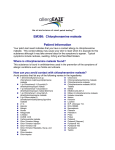 EM398: Chlorphenamine maleate Patient Information
