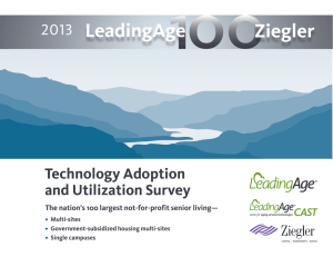 LeadingAge Ziegler 100 survey