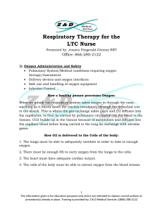 Respiratory Therapy - Arkansas Health Care Association