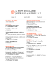 The New England Journal Of Medicine