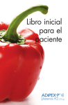 Libro inicial para el paciente - Adipex-P