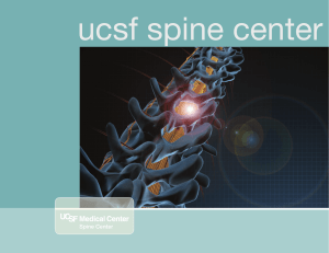 UCSF Spine Center - Department of Neurological Surgery | UCSF