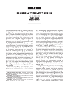 dementia with lewy bodies