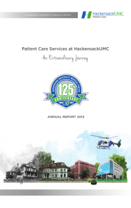 2012 - Hackensack University Medical Center