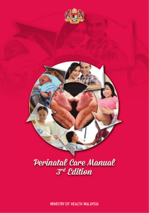 Perinatal Care Manual 3rd Edition