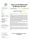 Nuclear Medicine GI Bleed Study