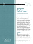 Measuring the Competence of Healthcare Providers