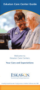 View Eskaton Care Center`s Guide