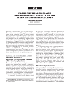 Pathophysiological and Pharmacologic Aspects of the Sleep