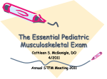The Essential Pediatric Musculoskeletal Exam