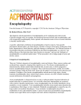 Encephalopathy - Minnesota Hospital Association