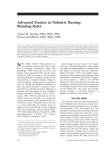 Advanced Practice in Pediatric Nursing: Blending Roles