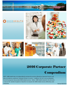 Corporate Partner Compendium