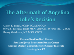 The Aftermath of Angelina Jolie`s Decision