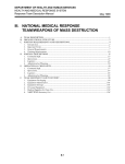 iii. national medical response team/weapons of mass