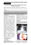 Fibreoptic Bronchoscopic Removal of Broncholith in Treated