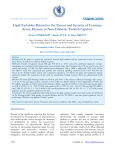 Lipid Variables Related to the Extent and Severity of Coronary Artery