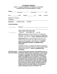 NSTEMI standing orders