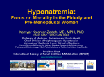 Hypo- and Hyper-Phosphatemia