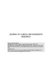 journal of clinical and diagnostic research