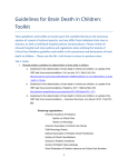 Guidelines for Brain Death in Children: Toolkit
