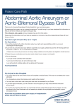 Abdominal Aortic Aneurysm or Aorto