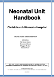 neonatal handbook - Canterbury District Health Board