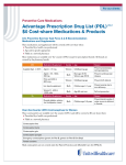 Advantage Prescription Drug List (PDL)1,2,3,4