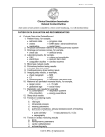Clinical Simulation Examination Detailed Content Outline
