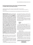 Oral Diosmectite Reduces Stool Output and Diarrhea Duration in