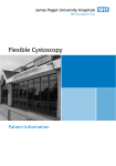 Flexible Cystoscopy - James Paget University Hospital