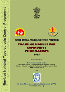 training module for community pharmacists