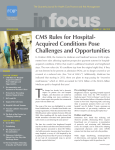 CMS Rules for Hospital- Acquired Conditions Pose Challenges and