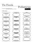 The Florida Pediatrician May 2003 - Florida Chapter