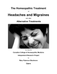 Headaches and Migraines - Blackmore Wellness Homeopathy