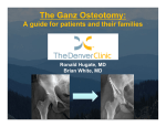 The Ganz Osteotomy: