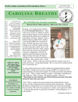 December 2012 Newsletter - north carolina association of