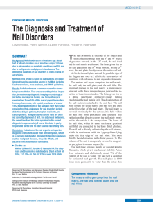 The Diagnosis and Treatment of Nail Disorders