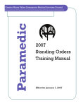 2007 EMT-Paramedic Training Manual