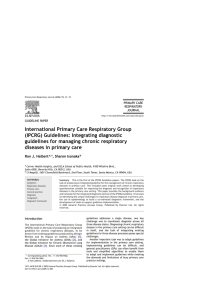 International Primary Care Respiratory Group