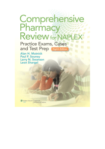 Comprehensive Pharmacy Review for NAPLEX: Practice