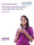 Aetna Student Health Plan Design and Benefits