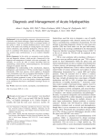 Diagnosis and Management of Acute Myelopathies